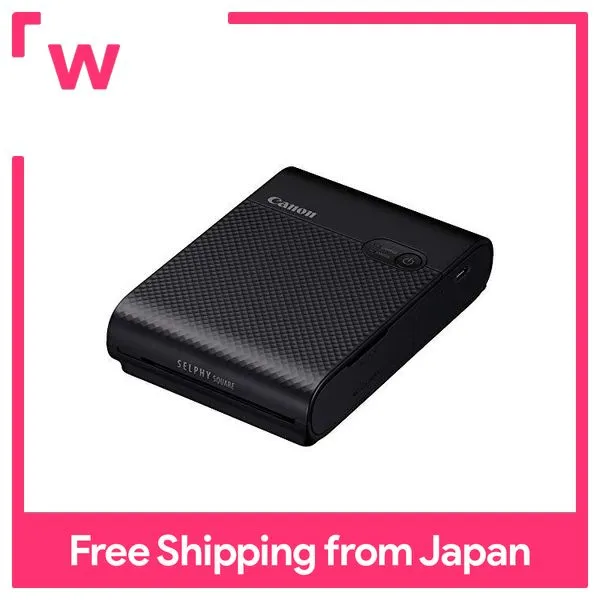 Canon Smartphone Printer SELPHY SQUARE QX10 Black (High Image Quality