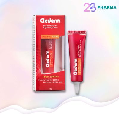 Clederm Anti Melasma And Brightening Cream (10g) ครีมสำหรับสิว ฝ้า จุดด่างดำ