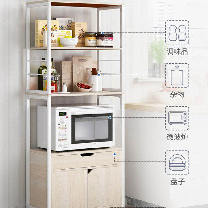 Kabinet Dapur Kayu Pelbagai Lapisan Moden Perabot Dapur Mudah Rumah