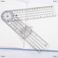 Super 0-140มม.360องศา goniometer ANGLE Medical spinal ANGLE ไม้บรรทัดเครื่องมือค้นหามุม