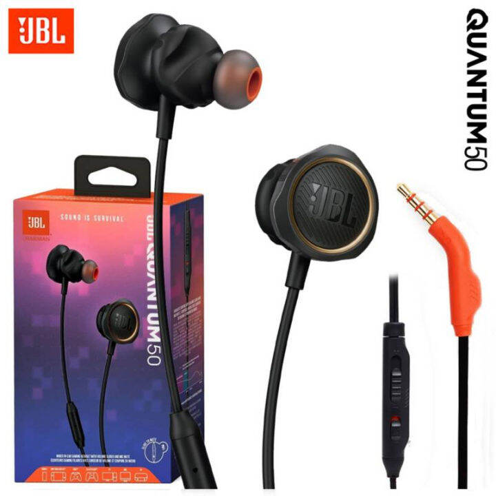 JBL Quantum 50 Wired InEar Gaming Headphones Lazada PH