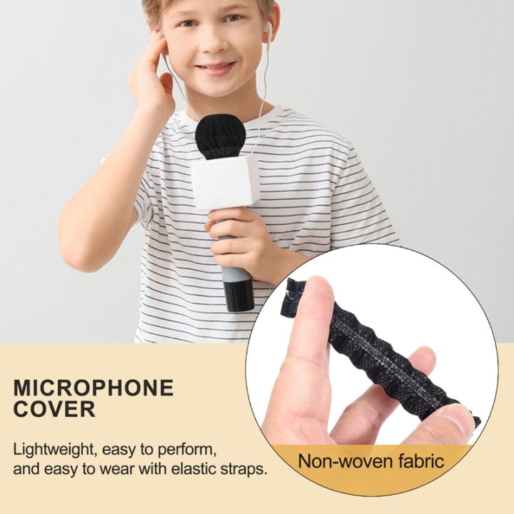 100-pcs-disposable-microphone-covers-windscreen-mic-covers-handheld-microphone-protective-cap-for-karaoke