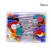 LMDZ 50100Pcs Patchwork Sewing Pins Flower Button Head Straight Pins DIY Quilting Tool Sewing Accessories Crafts Needles Pins