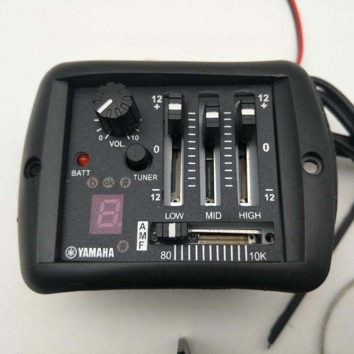 YAMAHA Acoustic Guitar Pickups EQ Tuner Piezo Pickup Equalizer System