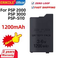 แบตเตอรี่สำหรับโซนี่ PSP2000 PSP3000 PSP 2000 3000 PSP-S110เกมแพดแบบพกพาสำหรับโซนี่1200Mah 3.6V ลิเทียมชาร์จใหม่ได้