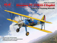 1/32 PT-17 Stearman Kaydet U.S. Training plane ICM # 32050