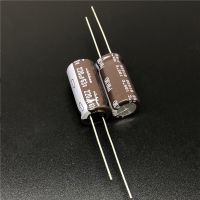 5ชิ้น/50ชิ้น220Uf 63V Nichicon Pw ซีรีส์10X20มม. ความต้านทานต่ำ63v220uf ตัวเก็บประจุแบบอิเล็กโทรไลติกอลูมิเนียม