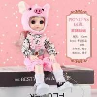 BJD Doll 16 Ball Jointed Doll Full Set Body With Fashion Clothes Canvas Shoes Sock DIY Toys Gift For Children 12 Zodiac Series