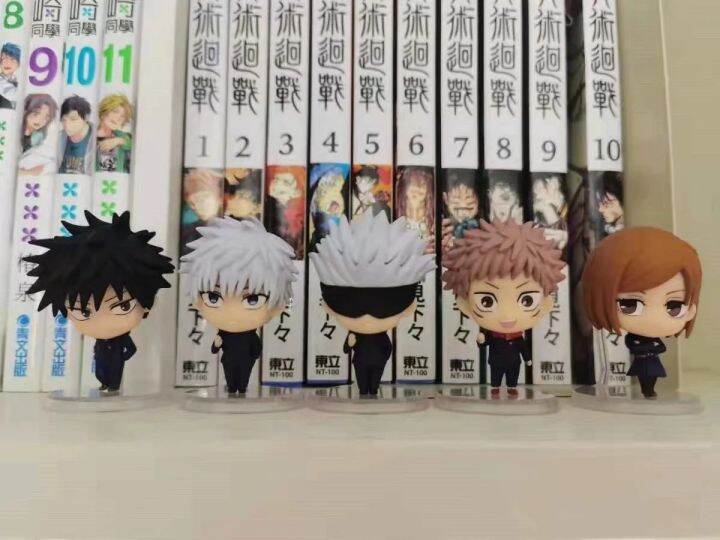 โมเดล-jujutsu-kaisen-มหาเวทย์ผนึกมาร-ฟิกเกอร์-โมเดลมหาเวทย์ผนึกมาร-5-ชิ้น-โกโจ-ซาโตรุ-ของเล่น-ของสะสม-ของขวัญ-ของเล่นเด็ก-ของเล่นถูกๆ