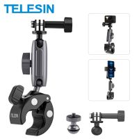 Telescopin แขนมายากลคลิปผมกรงปูขี่มอเตอร์ไซค์การปรับ ° 360ที่หนีบแน่นหนา1/4 "สกรูสำหรับ Gopro 11 10 Insta360 DJI Action 3