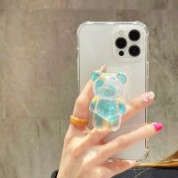 【Electronic Store】3D น่ารักการ์ตูนหมีใสที่วางแหวนยืนกรณีโทรศัพท์สำหรับ Xiaomi R Edmi 9A 9C หมายเหตุ10 Pro 7 8 8ครั้ง9วินาที9ครั้ง9 11ปกอ่อน