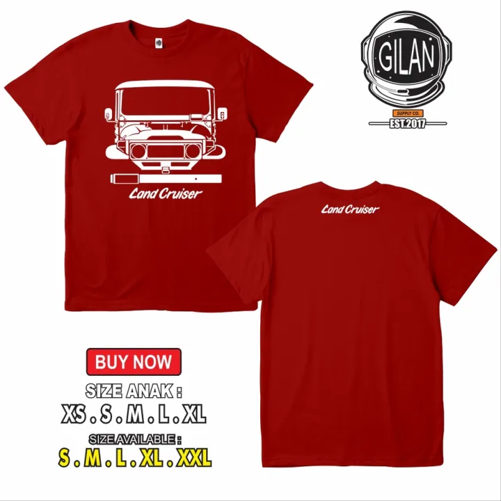 Toyota LAND CRUISER FJ 40 Car Clothes Automotive TShirt CLOTH Lazada
