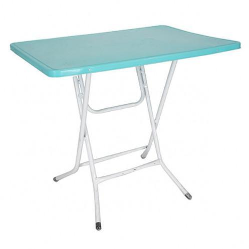 bari-โต๊ะพับพลาสติก-สีฟ้า