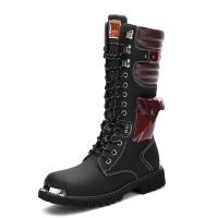 2023 new Cross-border supply hot style high for big size shoes motorcycle boots boots outdoor cycling Martin knight car boot