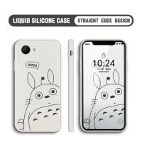 เคส GGK สำหรับ Realme C30S Ghibli Miyazaki Hayao เพื่อนบ้านโตโตโตโร่เคสโทรศัพท์ปลอกซิลิโคนของเหลวทรงสี่เหลี่ยมดั้งเดิมคลุมทั้งหมดกล้องเคสป้องกันทนแรงกระแทก