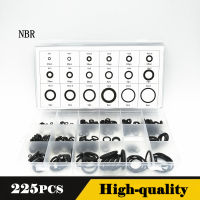 【2023】225pcs NBR O Ring Seal Gasket CS 1~4mm OD 3~22mm Nitrile Butadiene Rubber Spacer Oil Resistance Washer Round Shape Black