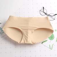 Lady Middle waist Sexy Padding Panties Womens Bum Padded Butt lifter Enhancer Hip Push Up Panties Underwear Seamless Panties Buttocks