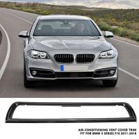 คอนโซลเครื่องปรับอากาศช่องระบายอากาศสไตล์คาร์บอนไฟเบอร์สำหรับ BMW 5 Series F1 2013 2014 2015 2016อุปกรณ์เสริมรถยนต์