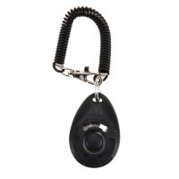 1pc Trainer Dog Training Clicker Adjustable Sound Chain And Wrist StrapTrain  Trainings Garden