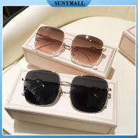 SUNYMALL ป้องกันรังสี แว่นกันแดด แฟชั่น นอกบ้าน ป้องกันรังสียูวี แว่นกันแดด ชายและหญิง แว่นตา หลายสี