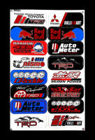 กระทิงแดง Mugen Power TRD สติ๊กเกอร์แต่งรถมอเตอร์ไซค์ บิ๊กไบค์ ATV หมวกกันน็อค รถยนต์ สติ๊กเกอร์เคลือบเงาคุณภาพดี