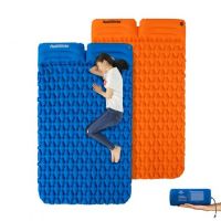 Naturehike FC-13 Couple Diamond Thick Inflatable Mat with Pillow แผ่นรองนอนแบบเป่าลมคู่มีหมอน