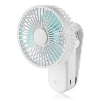【YF】 New Magnetic Clip Fan Mini Cooling Usb Desktop Air Conditioning Rechargeable Convenient Small Household Appliances