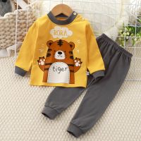 0-2year Baby Clothes Set 2023 Winter Cotton Newborn Baby Boys Girls Clothes 2PCS   Baby Pajamas Unisex Kids Clothing Sets  by Hs2023