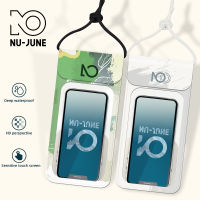 Nu-June Mobie ศัพท์ว่ายน้ำกระเป๋าหน้าจอสัมผัสกันน้ำ TPU ศัพท์กระเป๋าใต้น้ำกระเป๋ากรณีศัพท์มือถือสำหรับว่ายน้ำดำน้ำชายหาด