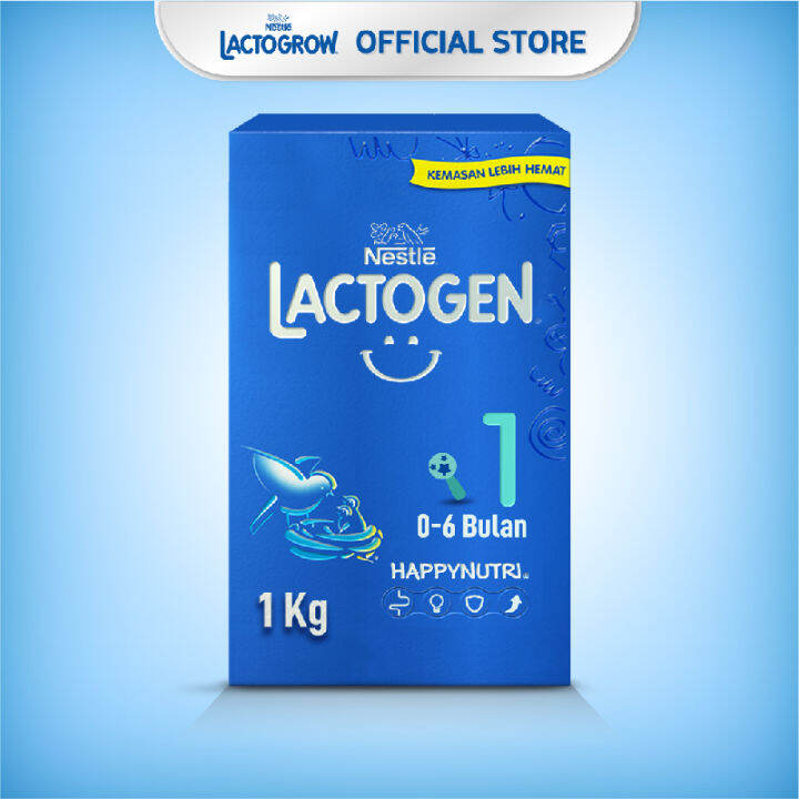 Nestle Lactogen 1 Susu Formula 0-6 Bulan Box 1 kg | Lazada Indonesia