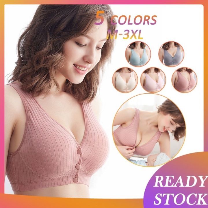 Pregnant Women Maternity Breastfeeding Nursing Bras Cotton Underwear  Comfort 