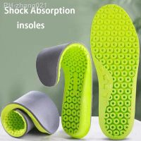 New Sports Insole Shock-Absorbing Soft Breathable Sweat-wicking Deodorant Shoe Inserts Anti-slip Template for Men Women Insoles