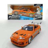 1:24 Sclae โลหะผสมหล่อขึ้นรูป8 F8รถ Toyotas SUPRA Car Race คอลเลกชันโมเดลของเล่นของขวัญ