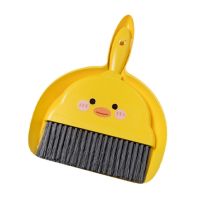 Mini Broom Dustpan Suit Student Kid Cleaning Brush Small Broom Set for Home Bedroom Living Room Bed Sofa Cleaning