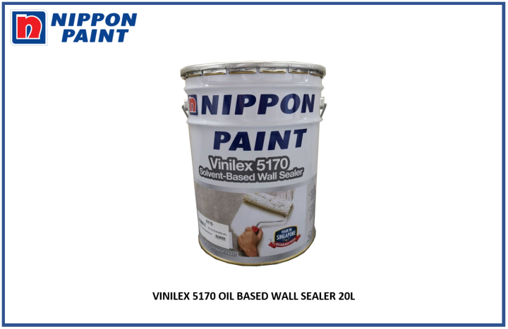 [ NIPPON PAINT ] VINILEX 5170 SOLVENT BASED WALL SEALER 20L | Lazada ...