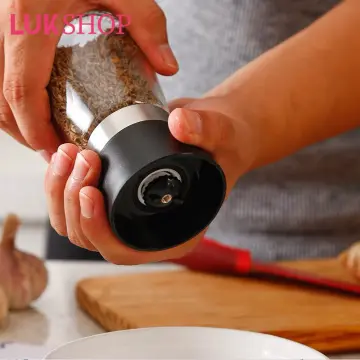 Pepper Cannon Heavy Duty High Output Pepper Mill Portable Manual Pepper  Grinder