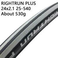 Schwalbe RIGHTRUN 24X1.0 25-540ล้อเข็นยางล้อจักรยานแบบมีสายเหล็ก85-145PSI เก้าอี้ล้อเลื่อนขนาด24นิ้ว