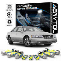 AENVTOL Canbus LED ชุดไฟภายในสำหรับ Cadillac Seville 1992-1998 1999 2000 2001 2002 2003 2004อุปกรณ์เสริมโดมโคมไฟใบอนุญาต