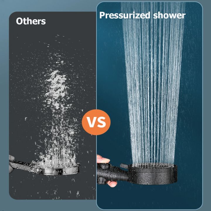 5-modes-adjustable-black-bath-shower-head-high-pressure-water-saving-shower-stop-water-shower-head-one-key-stop-bathroom-tool-by-hs2023