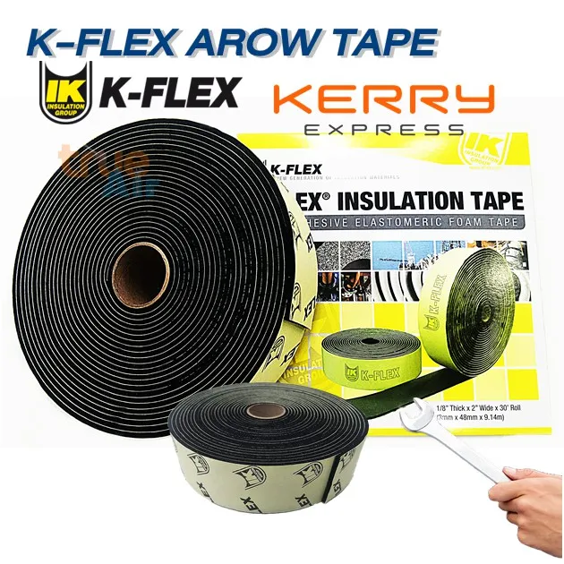 [คุณภาพดี] เทปฉนวน KFLEX TAPE ท่อวาล์วและข้อต่ออื่นๆ Lazada.co.th