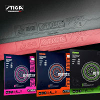 STIGA MANTRA Mhs Series ยางปิงปอง Semi-Tacky Pimples-In Offensive Ping Pong Rubber สำหรับ Mid และ Back Court