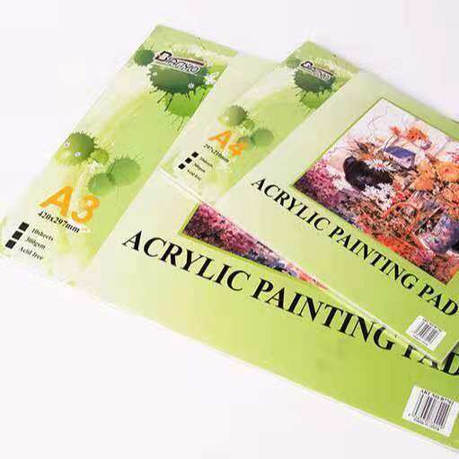 acrylic colour paper