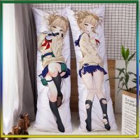 อะนิเมะตกแต่งปลอกหมอน My Hero Academia Toga Himiko Dakimakura พิมพ์สองด้านกอดครอบหมอนร่างกาย Otaku Waifu