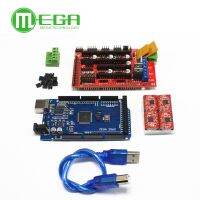 Mega 2560 R3 1Pcs RAMPS 1.4 Controller 4Pcs A4988 Stepper Driver Module สำหรับ3D Printer Kit