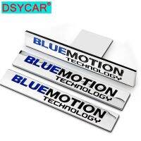 DSYCAR 1ชิ้นป้ายเคลื่อนไหว Car ด้านข้าง3D โลหะสีน้ำเงินป้ายสัญลักษณ์ลำต้นแผ่นบังโคลนหลังสติ๊กเกอร์สติกเกอร์สำหรับ VW Sagitar CC ซาจิทาร์กอล์ฟ6