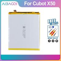 AiBaoQi Original New For Cubot X50 Battery 4500mAh Mobile Phone Replacement Backup Batteria Batterie For Cubot X50 AKKU Electrical Connectors