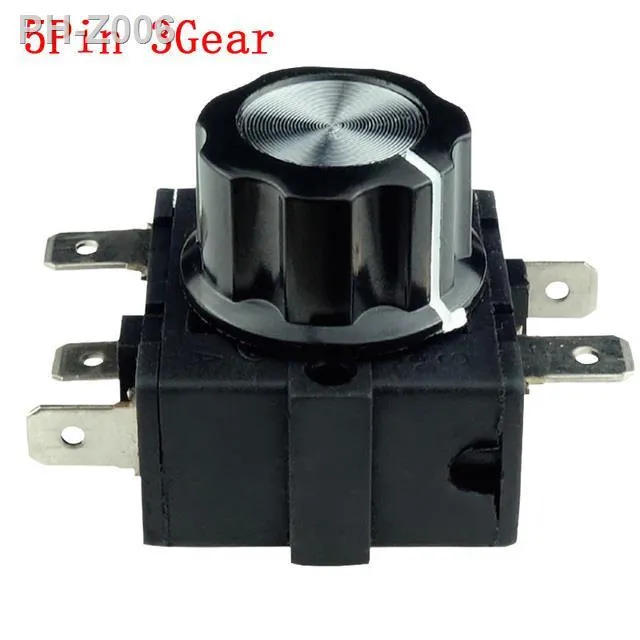 16a-3pin-5pin-ac-electric-heater-knob-switch-4gear-rotary-selector-thermostat-switch-for-filter-3gear-temperature-control-switch