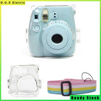 ฝาครอบเคสใสคริสตัล Tali Bahu กระเป๋าสำหรับ Fuji Fuji Fuji Fuji Fuji Fuji Instax ขนาดเล็กสำหรับกล้อง9 8 8 + อุปกรณ์เสริมทันที