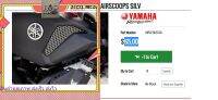 ตะแกรง แฟริ่ง yamaha MT07 STEEL MESH AIRSCOOPS  แท้นำเข้า rcpps1