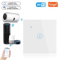 Wifi Boiler Smart Switch Water Heater Switches Tuya EU/UK Standard Luxuray Glass Voice Control Touch Timer Alexa Google Home